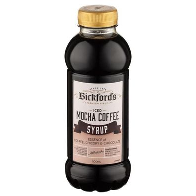 Bickford's Iced Mocha Coffee Premium Syrup 500 ml
