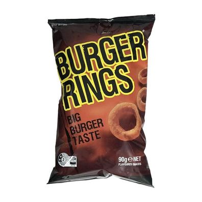 Burger Rings Maissnack 90 g