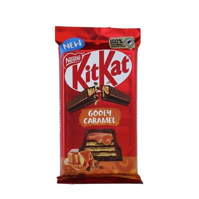 KitKat Gooey Caramel Schokolade - Import 170 g