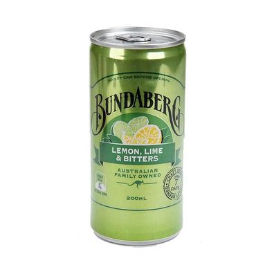 Bundaberg Lemon, Lime & Bitters Mini Can - Australian Import 200 ml