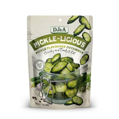 DJ&A Pickle-Licious Crunchy Cucumber 50 g