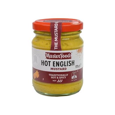 MasterFoods Hot English Mustard Hot & Spicy 175 g