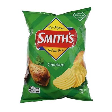 Smith's Crinkle Cut Chicken Chips 170 g