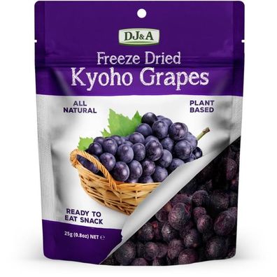 DJ&A Freeze Dried Kyoho Grapes 25 g