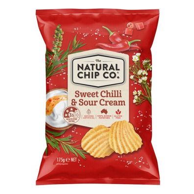 The Natural Chip Co. Sweet Chilli & Sour Cream 175 g