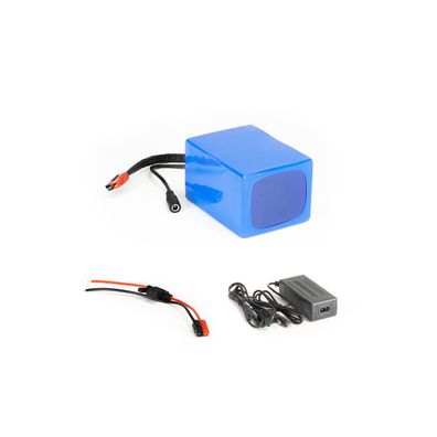 Lithium-Ionen Akku 12V 10Ah 120Wh Akkupack incl. 15A BMS & Ladegerät für E-Bike
