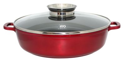 Servierpfanne Ø28cm Rubino Aluguss rot
