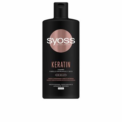Syoss Keratin Champú Cabello Encrespado y Seco 440ml