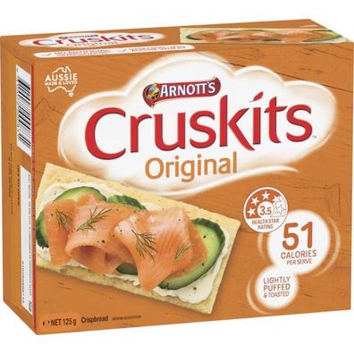 Arnott's Cruskits Original Crispbread [MHD: 25.11.2025] 125 g
