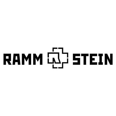 Auto Aufkleber "Rammstein" Logo Rammstein Till Lindemann Sticker #0144