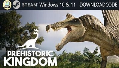NEU PC Computer Spiel Prehistoric Kingdom für Windows 10 11 STEAM Download Code