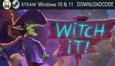 NEU PC Computer Spiel Witch It für Windows 10 11 STEAM Download Code Game Key