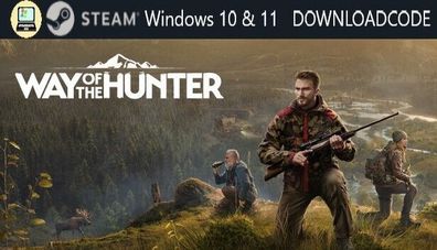 NEU PC Computer Spiel Way of the Hunter für Windows 10 11 STEAM Downloadcode Key