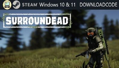 NEU PC Computer Spiel SurrounDead für Windows 10 11 STEAM Download Code Game Key