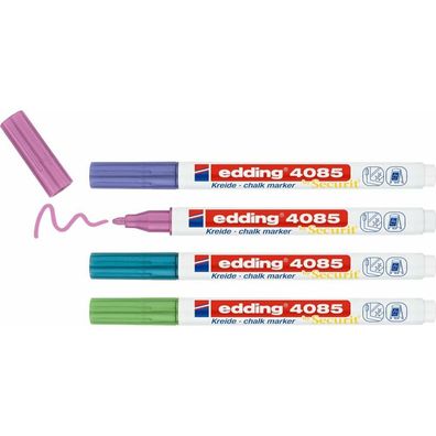 edding 4085 metallic Kreidemarker farbsortiert 1,0 - 2,0 mm