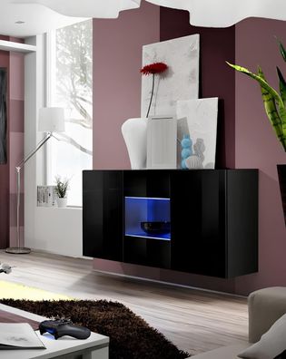 Luxus Hänge Sideboard Anrichte Möbel Wohnzimmermöbel Modern Einrichtung Neu