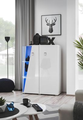 Moderne Vitrine Schrank Wohnzimmer Luxus Design Modern Einrichtung neu