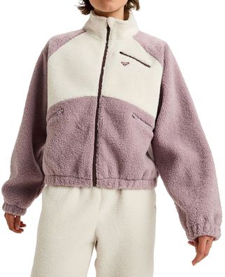 ROXY Women Fleece Waves Of Warmth Colorblock nirvana