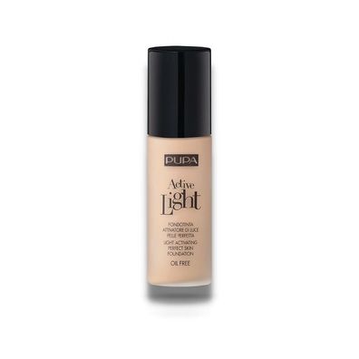 Pupa Active Light Light Activating Perfect Skin Foundation Oil Free 040 Sand 30 ml