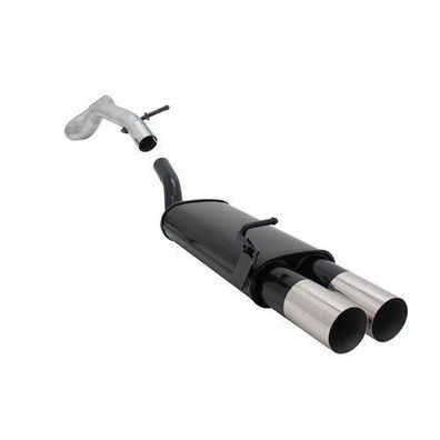 Novus Sportauspuff für Audi A3 Seat Leon VW Golf 4 New Beetle 2x90 RL-Design ABE