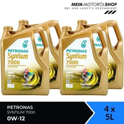 Petronas Syntium 7000 0W-12 4x5 Liter