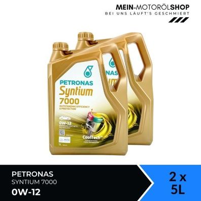 Petronas Syntium 7000 0W-12 2x5 Liter