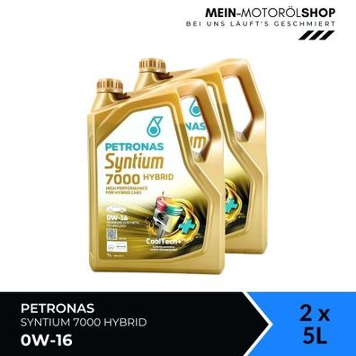 Petronas Syntium 7000 Hybrid 0W-16 SP 2x5 Liter