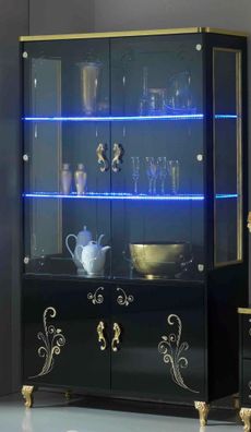 Kommode Vitrine Kommoden Vitrinen Wohnzimmer Anrichte Designer Schrank Schränke