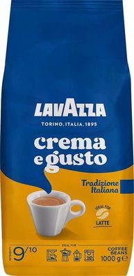 Lavazza Crema e Gusto Tradizione Italiana Bohnen 1 kg