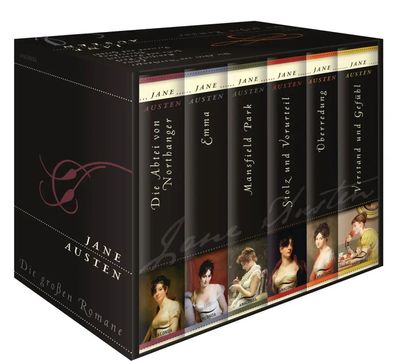 Jane Austen, Die großen Romane | Jane Austen | Buch | In Kassette | 2608 S