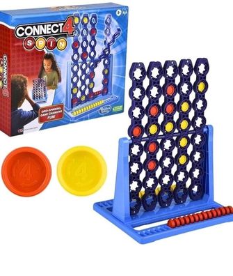 Hasbro Gaming Connect 4 Spin Familien-Gesellschaftsspiel