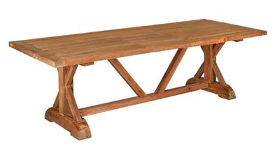 Tisch KISAR Teak recycelt, natur