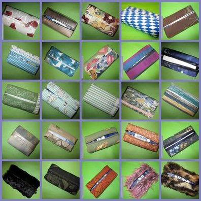 Hand genähte Taschentücher Taschen, TATÜTA, verschieden Varianten, Einzelstücke