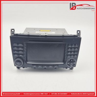 Navigationssystem Auto Radio A2038703589 Mercedes C-KLASSE S203 C220 CDI