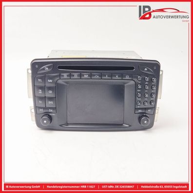 Navigationssystem CD Radio A2038209689 Mercedes C-KLASSE S203 C270 CDI BOSCH