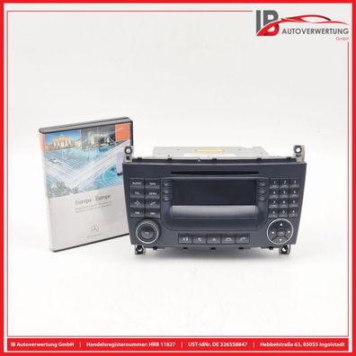 Navigationssystem Headunit Autoradio A2038706189 Mercedes C-KLASSE S203 C220 CDI