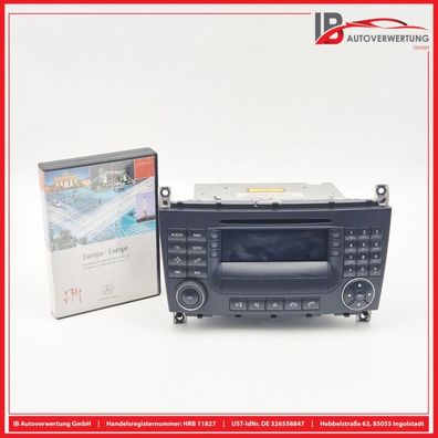 Navigationssystem Headunit Autoradio A2038704889 Mercedes C-KLASSE S203 C220 CDI