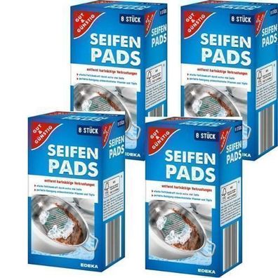 G&amp; Einweichschwämme 4x8 Stk