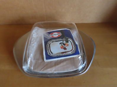 Servierplatte mit Holzplatte und Haube Tischfein Käseplatte