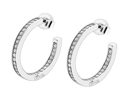 Lotus Silver IT GIRL | Ohrringe Zirkonia Creolen LP1937-4/1