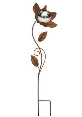 Gartenstecker Jasmina aus Metall, Rostoptik