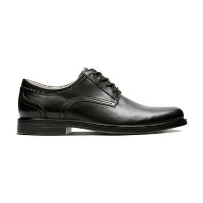 Derbies Clarks Aldric Lace aus schwarzem Leder