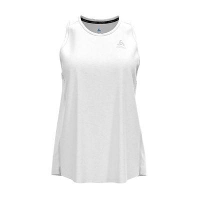 Top Odlo Zeroweight Chill-Tec Weiß Damen Sport