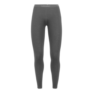 Leggings Icebreaker 260 Tech aus 100% Merinowolle, schwarz
