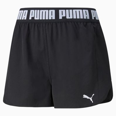 Short Puma Strong Schwarz