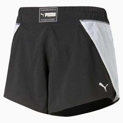 Short Puma Fit Fashion Flow Schwarz