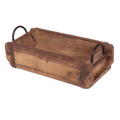 Deko-Ziegelform UNO recycelt Holz