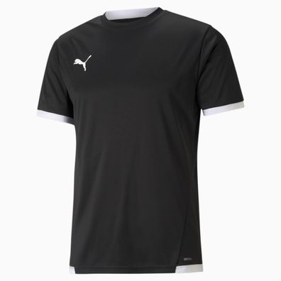 Trikot Puma Teamliga Schwarz Weiß Herren
