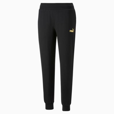 Jogginghose Puma Essentials+ Metallic Schwarz