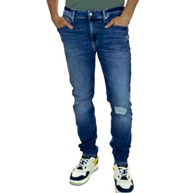 Jeans Calvin-Klein Slim Taper Blau